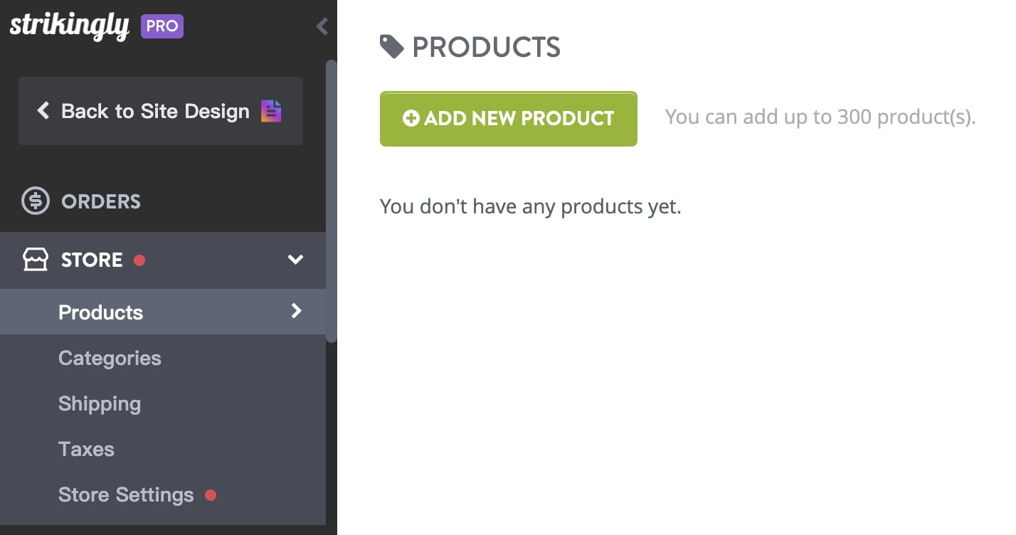 Strikingly Simple Store Strikingly Simple Store